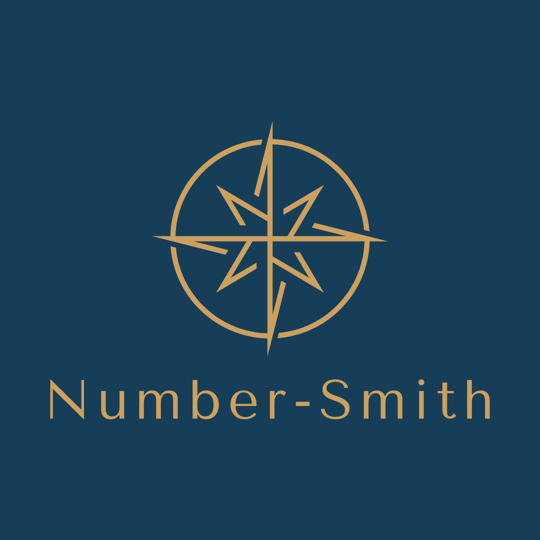 number-smith blue Square logo